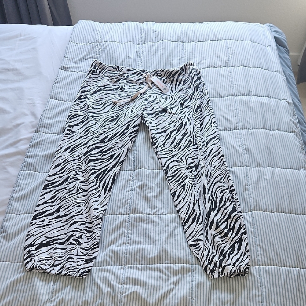 Zebra Print Lounge Pants